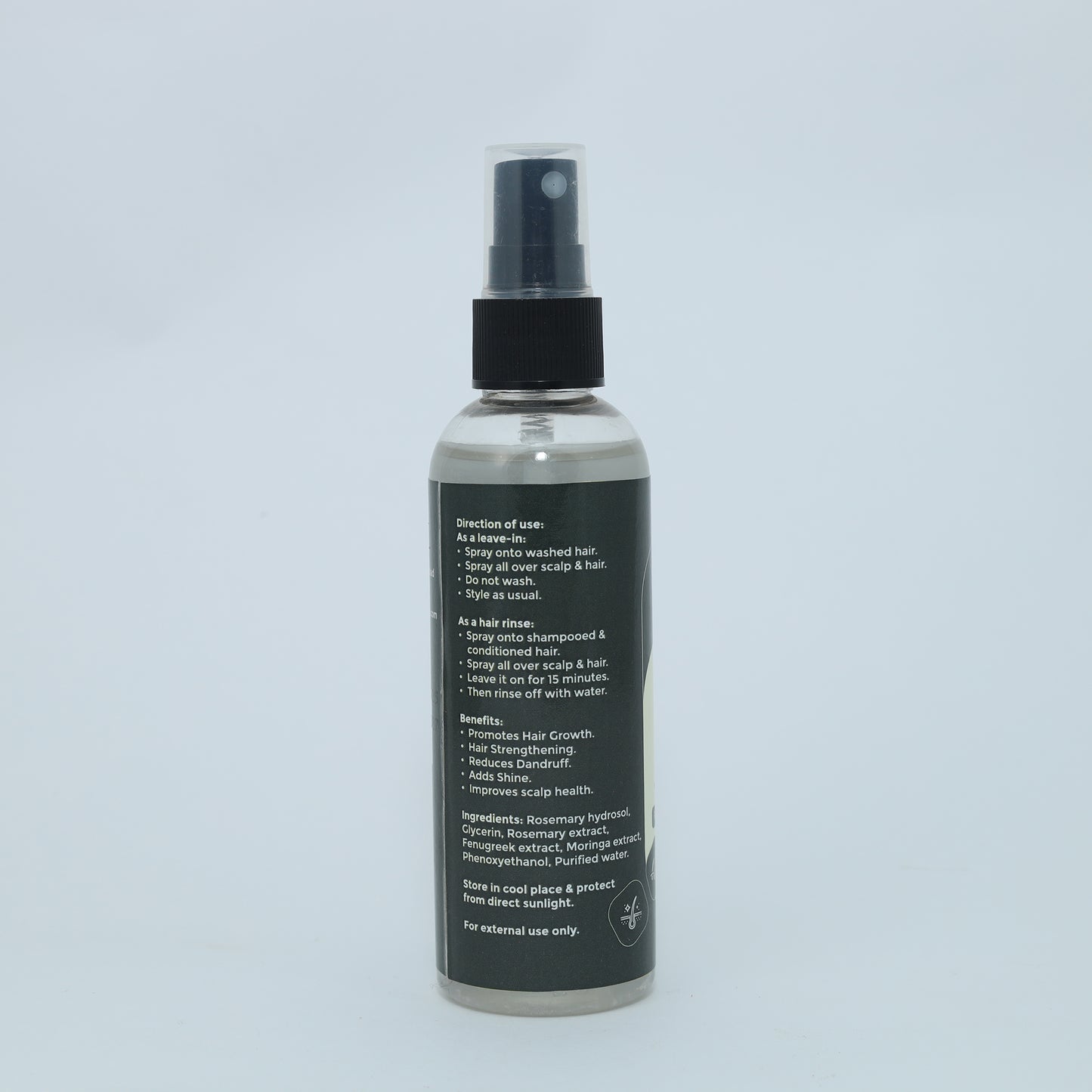 Herbal Hair Spray – Rosemary & Herbal Extracts